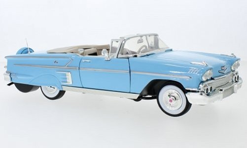 Chevrolet Impala Convertible,modrá , 1958